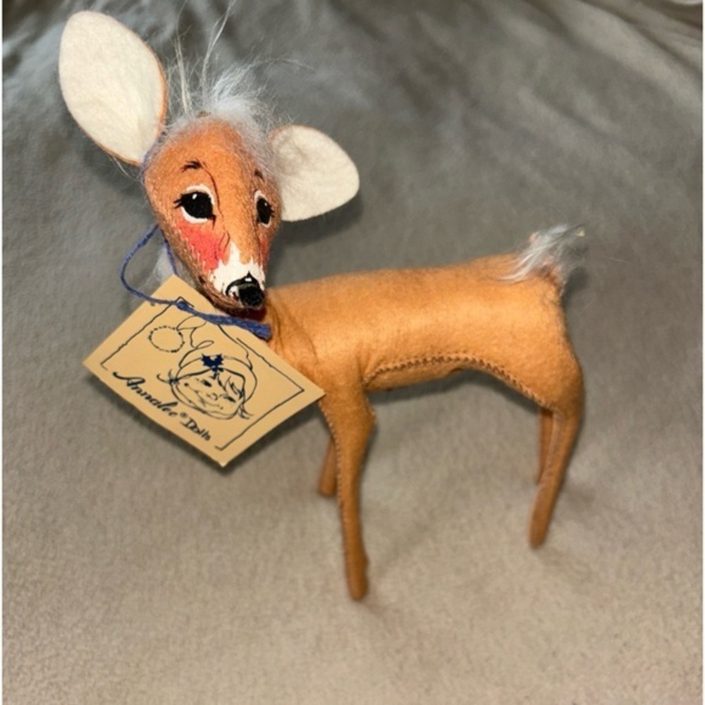 Vintage Annalee baby fawn 1992